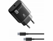 Cellular Line Nabíječka Cellularline USB-C SuperfastChargerKit 25W s kabelem pro Samsung