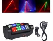 LIGHT4ME Spider MKII Turbo - 8x3W RGBW LED efekt