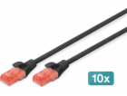 Digitus propojovací kabel CAT 6 U/UTP-LSZH10P propojovací...
