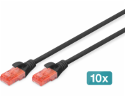 Digitus propojovací kabel CAT 6 U/UTP-LSZH10P propojovací kabel CAT 6 U/UTP-LSZH10P