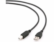 Kabel USB Equip propojovací A-B 3 m, šedý