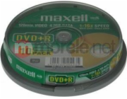 Maxell M160 prázdné DVD 4,7 GB DVD+R 10 kusů