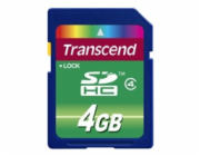 TRANSCEND SDHC karta 4GB Class 4