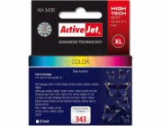 Activejet Inkoust AH-343R (náhradní inkoust HP 343 C8766EE; prémiový; 21 ml; barevný)