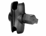 RAM Mounts rameno krátké, kovové, pro 1" kulové čepy (celková délka 60 mm), RAM-B-201U-A