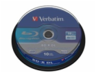 VERBATIM BD-R DL 50GB, 6x, spindle 10 ks
