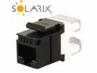 Zařezávací keystone Solarix CAT6 UTP SXKJ-6-UTP-BK