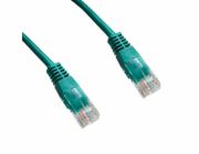 DATACOM Patch kabel UTP CAT5E 3m zelený