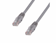 DATACOM Patchkabel 20m , UTP , Cat5e , RJ45,  šedý