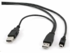GEMBIRD Kabel USB 2.0 A-Mini B (5pin) propojovací 0,9m DU...