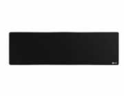 C-TECH Podložka pod myš MP-01XL, černá, 900x270x4mm, obšité okraje