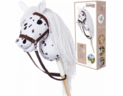 Tootiny Hobby kůň HOPPIHORSE A3 Leopard - bílý, malá tarantule