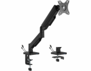 Gembird MA-DA1U-01 Nastavitelné rameno pro upevnění stolního displeje s USB porty, 17”–32”, černé