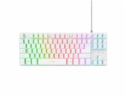 KLÁVESNICE TRUST GXT833 THADO TKL BÍLÁ