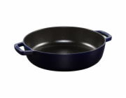 Staub Bräter Chistera 28 cm dunkelblau, Gusseisen