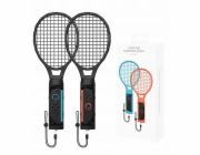 JYS 2x Tenisová raketa Badmintonová raketa Tenis - Joy-con Nintendo Switch 2 / NS2 / ns2266 / Černá