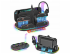 JYS Nabíjecí stanice RGB + organizér pro Nintendo Switch ...
