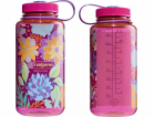 Nalgene Láhev s širokým hrdlem 1l, květinový vzor