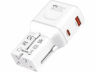 Mobile Origin Cestovní adaptér 35W, EU/US/UK/AU PW25, bílý