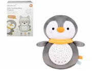 Swede Hračka pro batolata: plyšový projektor s tučňákem