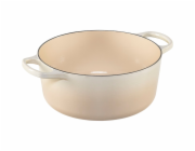 Le Creuset Signature Bräter rund 26 cm Meringue