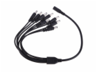 XtendLan Napájecí kabel/splitter 1 na 8, jack 2,1mm, prům...