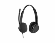 HP Poly Mission 425 - Mission 400 Series - náhlavní souprava - náhlavní - kabelové - odstranení šumu - USB-A, USB-C - cerná - certifikováno pro Zoom, certifikováno pro Microsoft Teams, certifikováno G