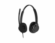 HP Poly Mission 425 - Mission 400 Series - náhlavní souprava - náhlavní - kabelové - odstranení šumu - USB-C, USB-A - cerná - certifikováno pro Zoom, certifikováno pro Microsoft Teams, Works With Chro