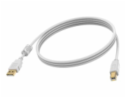 Vision Techconnect - Kabel USB - USB typ B (M) do USB (M) - USB 2.0 - 2 m - bílá