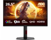 AOC Monitor 26,5 palce Q27G4ZDR QD-OLED 240 Hz HDMI x 2 DP