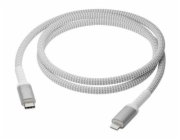 dbramante1928 re-charge - Kabel Lightning - 24 pin USB-C s piny (male) do Lightning s piny (male) - 1.2 m - pletený kabel