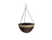 GARDEN_CENTE Závěsný květináč Garden Center, dřevěný, hnědý