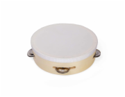 Bigjigs Toys Dřevěná tamburína přírodní