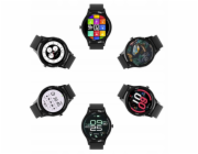 NoName Chytré hodinky Forever ForeVive 3 SB-340 černé s 3W Bluetooth reproduktorem