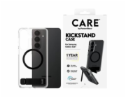 CARE by PanzerGlass - Zadní kryt pro mobilní telefon - kickstand, Qi - polykarbonát, termoplastický polyuretan (TPU) - pruhledná - pro Samsung Galaxy S26+