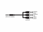 Logo Audio/Video kabel Jack (3.5mm) same
