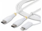 2m 6.6ft USB-C Cable with Lightning, 2m 6.6ft USB-C Cable...