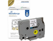 MediaRange MediaRange Schriftbandka. Brother TZ-221/TZe-221 9mmx8m sw