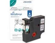 MediaRange MediaRange Schriftbandka. komp. Dymo 12mmx7m laminiert SW/W
