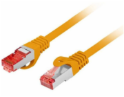 Lanberg Patchcord cat.6 s/ftp lszh cu 20m oranžový, schválený Fluke