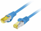 Lanberg Patchcord cat.6a s/ftp lszh cu 20m modrý, schvále...