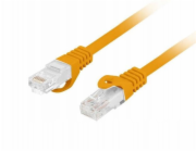 Lanberg Patchcord cat.6 UTP LSZH cu 15m oranžový, schválený Fluke