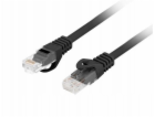 Lanberg Patchcord cat.6 UTP LSZH cu 15m černý, schválený ...