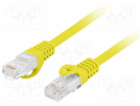 Lanberg Patchcord cat.6 UTP LSZH cu 0,25m žlutý, schválen...