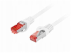 Lanberg Patchcord cat.6 s/ftp lszh cu 15m bílý, schválený...