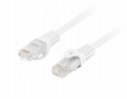 Lanberg Patchcord cat.6 UTP LSZH cu 0,5m bílý, fluke, schválený