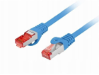 Lanberg Patchcord cat.6 s/ftp lszh cu 15m modrý, schválen...