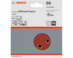 Bosch brusny list C 430 D125MM drevo zrnitost 60 5 ks