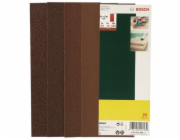 Sada brusných listů Bosch pro vibrační brusky, 25 kusů