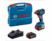 Bosch GDX 18V-200 Akumulátorový rázový utahovák, 2x akumulátor, 1x nabíječka a kufřík
